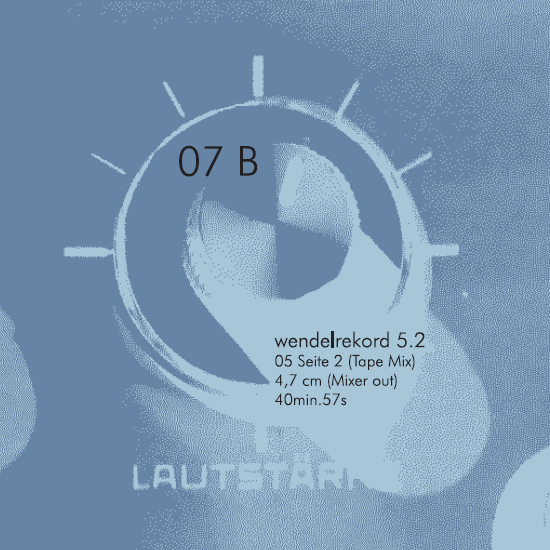 2024-03-12 wendelrekords V.II (unfinished sense of time Tape Mix und Tape Echo Mix) (10 Vinyl)